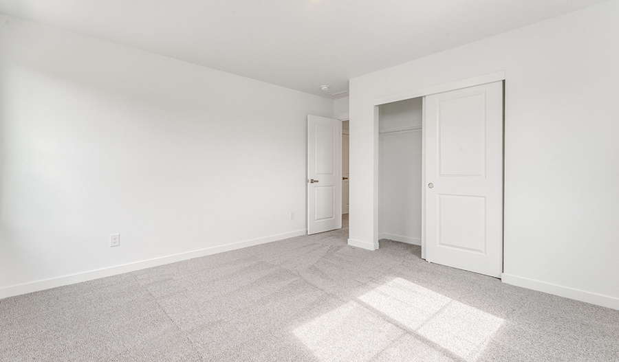 Bedroom of the Bradford floor plan