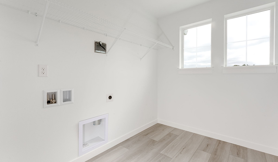 Laundry Room of the Bradford floor plan