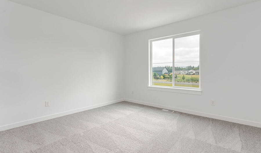 Bedroom of the Bradford floor plan