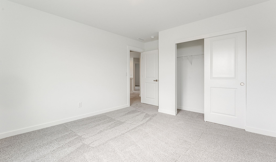 Bedroom of the Bradford floor plan