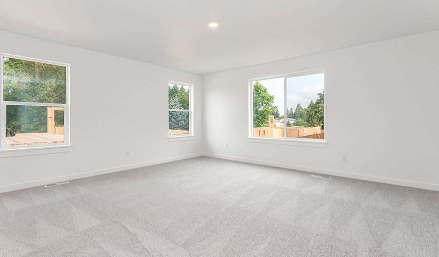 Bedroom of the Bradford floor plan