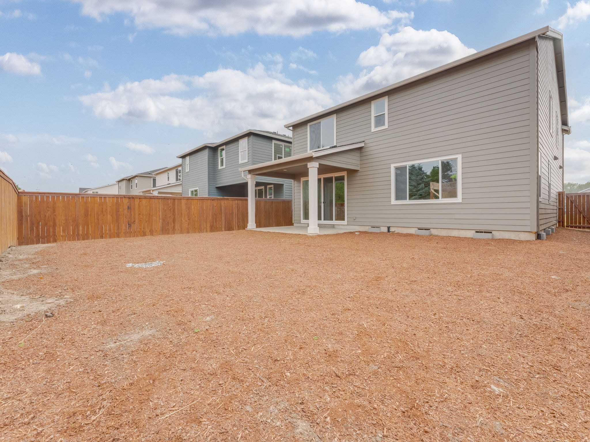Rear Exterior of the Moonstone floor plan