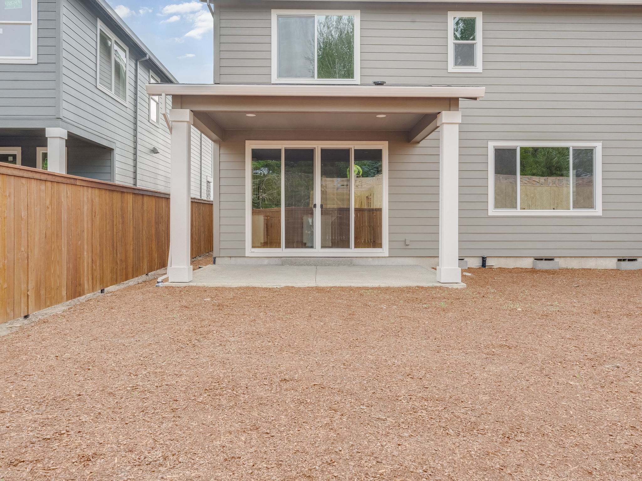 Rear Exterior of the Moonstone floor plan