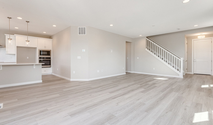 Great Room of the Layla floor plan