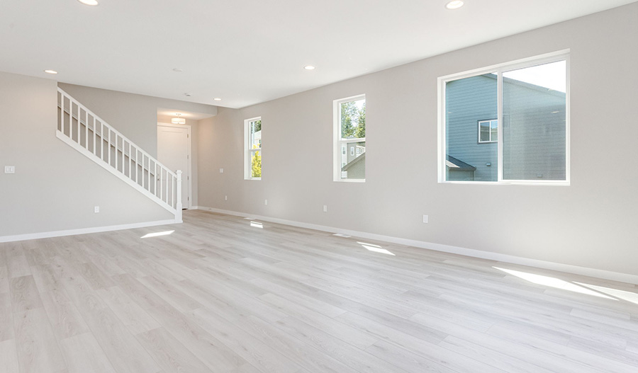 Great Room of the Layla floor plan