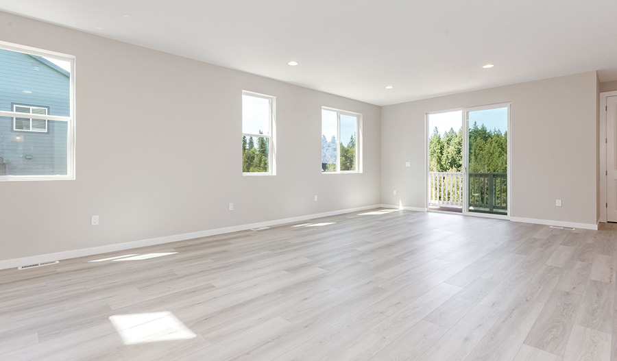 Great Room of the Layla floor plan