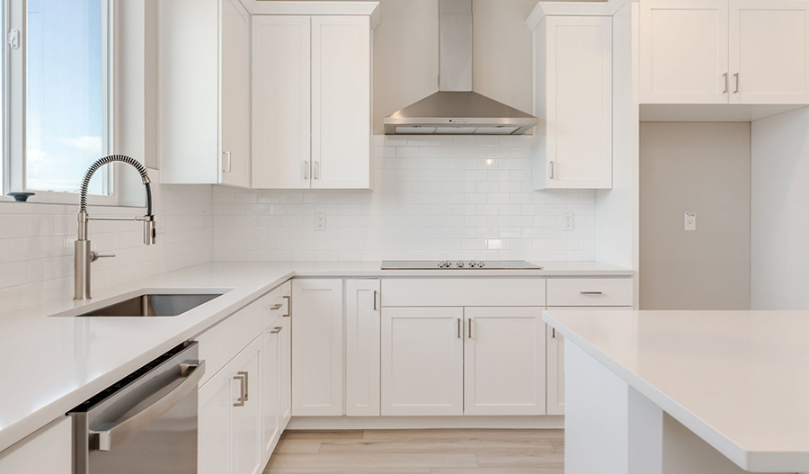 Kitchen of the Layla floor plan