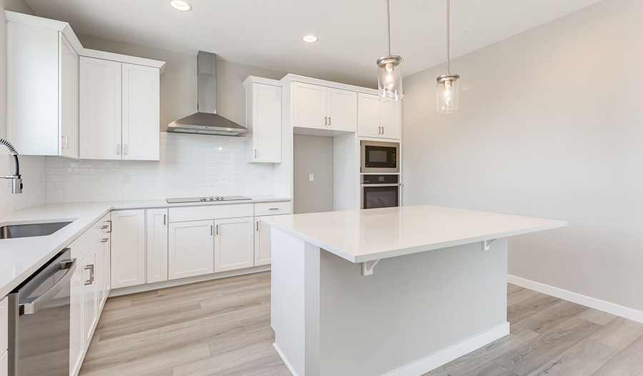 Kitchen of the Layla floor plan