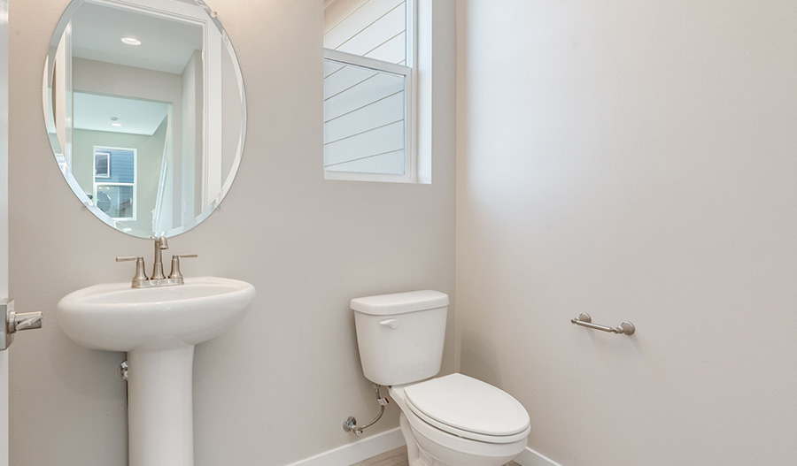 Bathroom of the Layla floor plan
