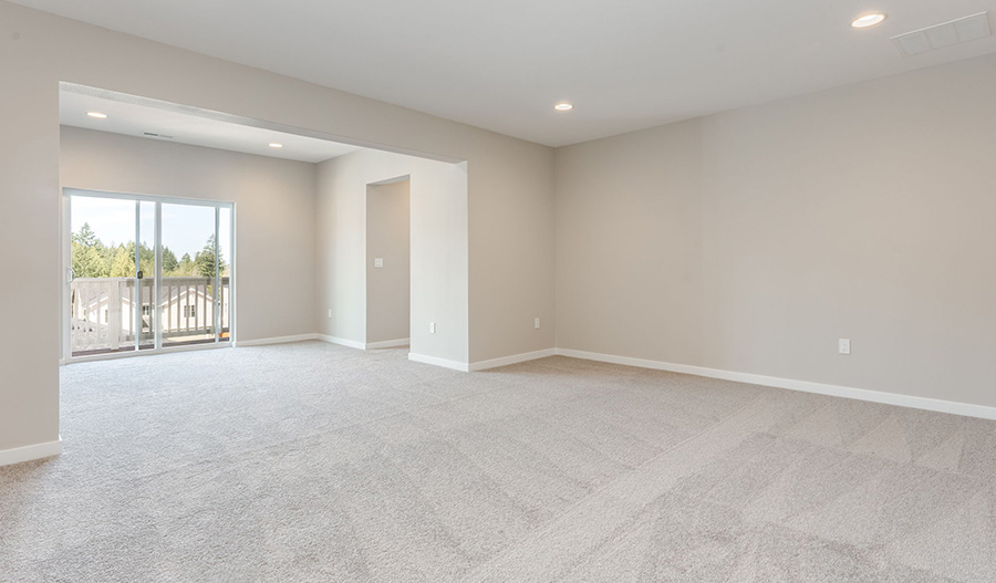Bedroom of the Layla floor plan