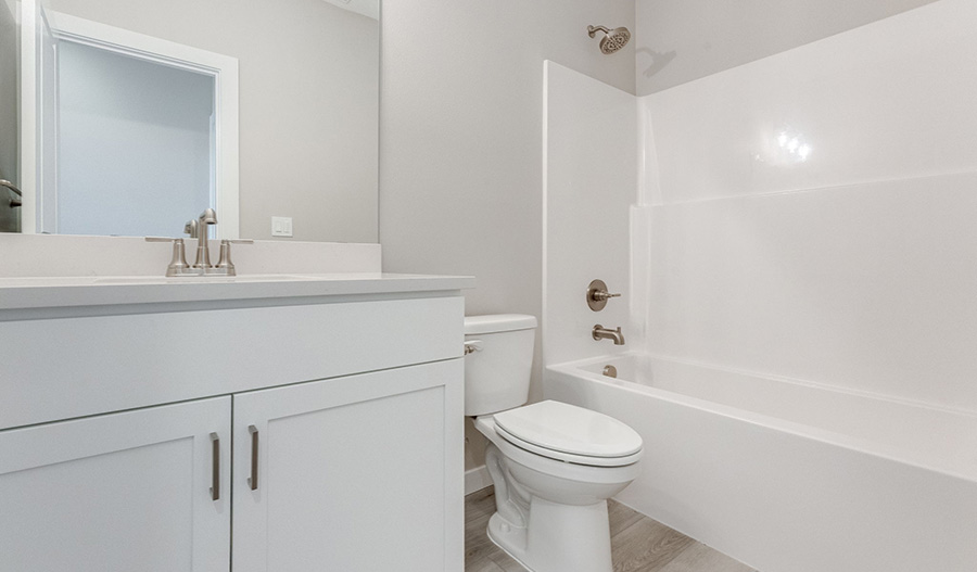 Bathroom of the Layla floor plan