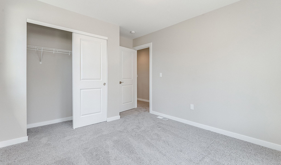 Bedroom of the Layla floor plan