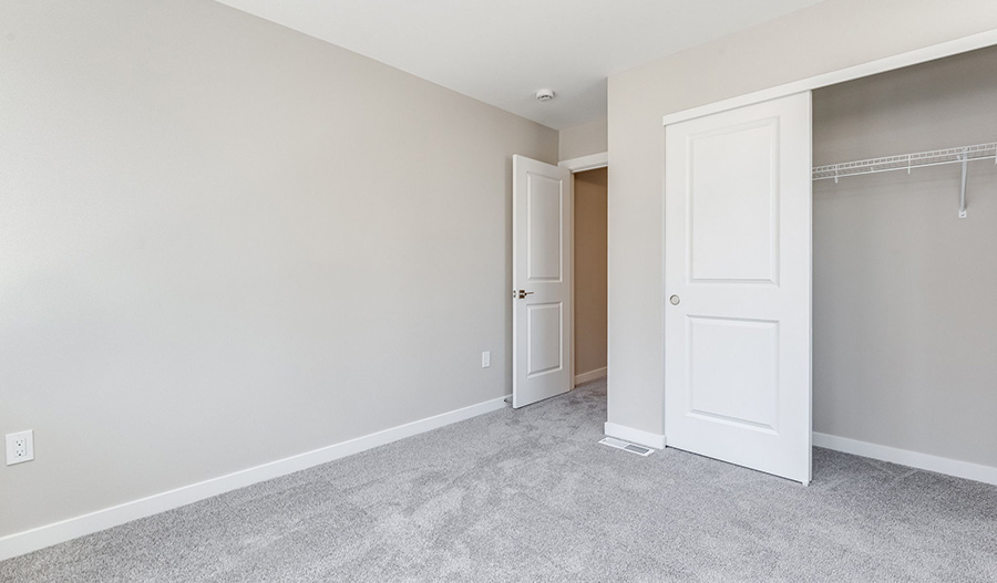 Bedroom of the Layla floor plan