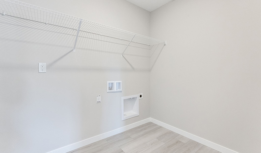 Laundry of the Layla floor plan