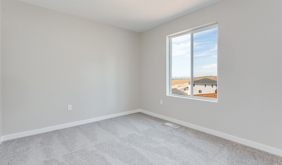 Bedroom of the Layla floor plan