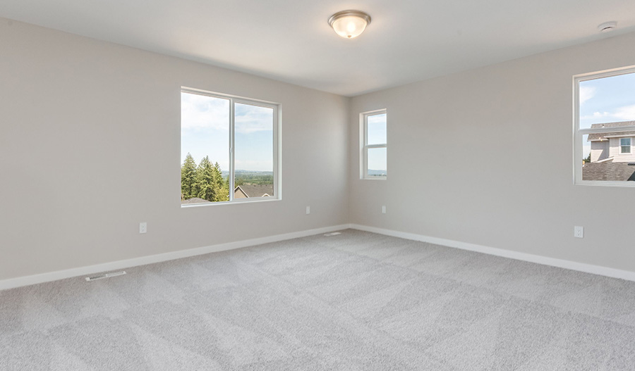 Bedroom of the Layla floor plan