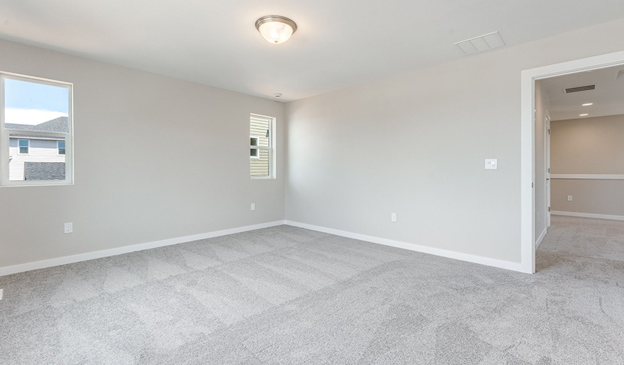 Bedroom of the Layla floor plan