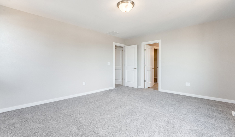 Bedroom of the Layla floor plan