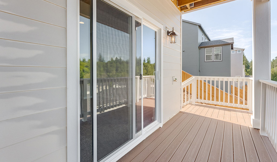 Rear Exterior of the Layla floor plan