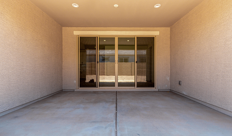 Rear Exterior of the Deacon floor plan