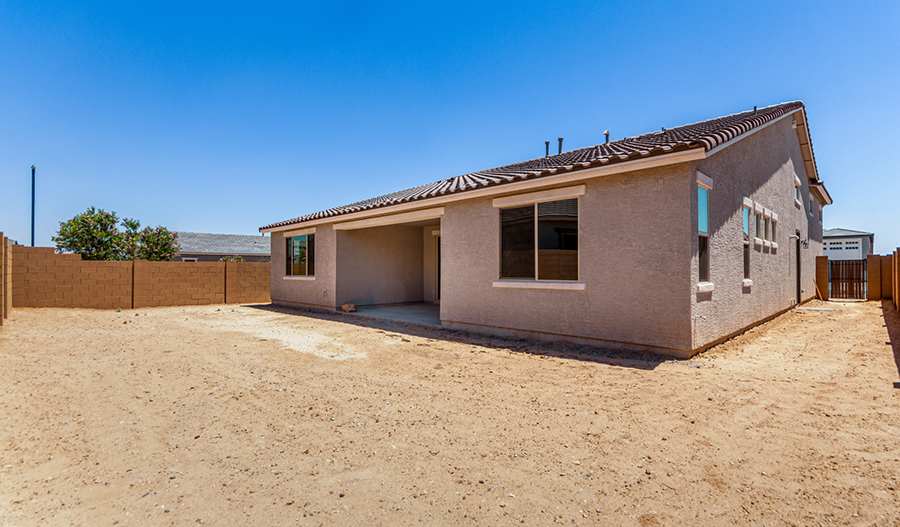 Rear Exterior of the Deacon floor plan