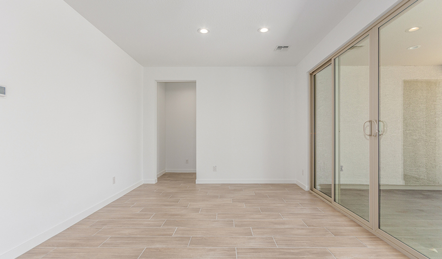 Rear Dining of the Deacon floor plan