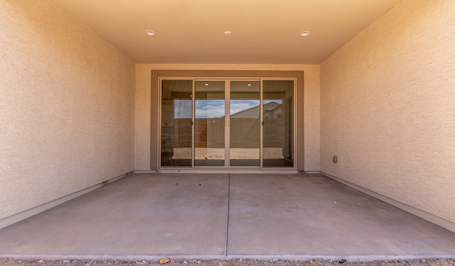 Rear Exterior of the Deacon floor plan