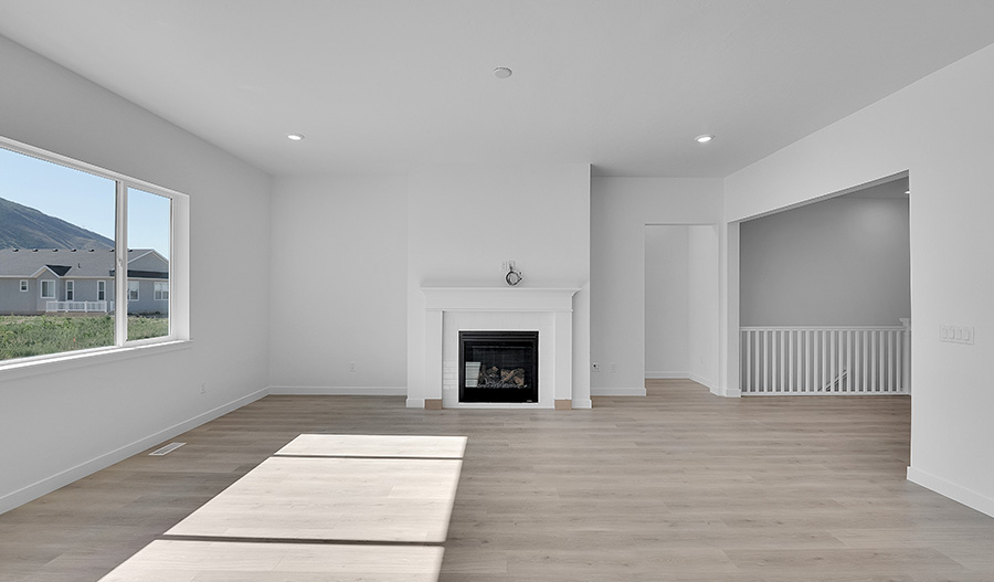 Great Room of the Daniel floor plan