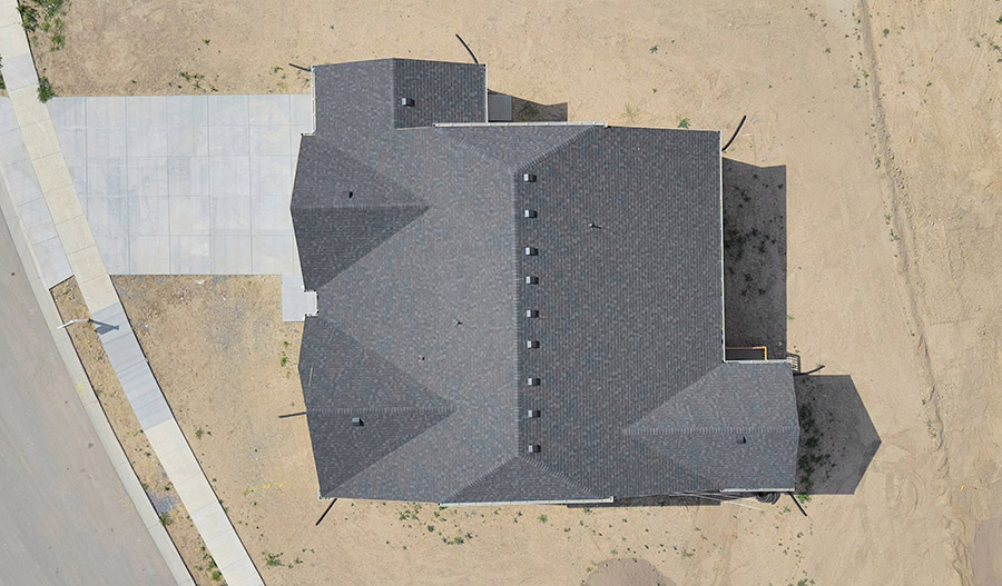 Rear Exterior of the Daniel floor plan