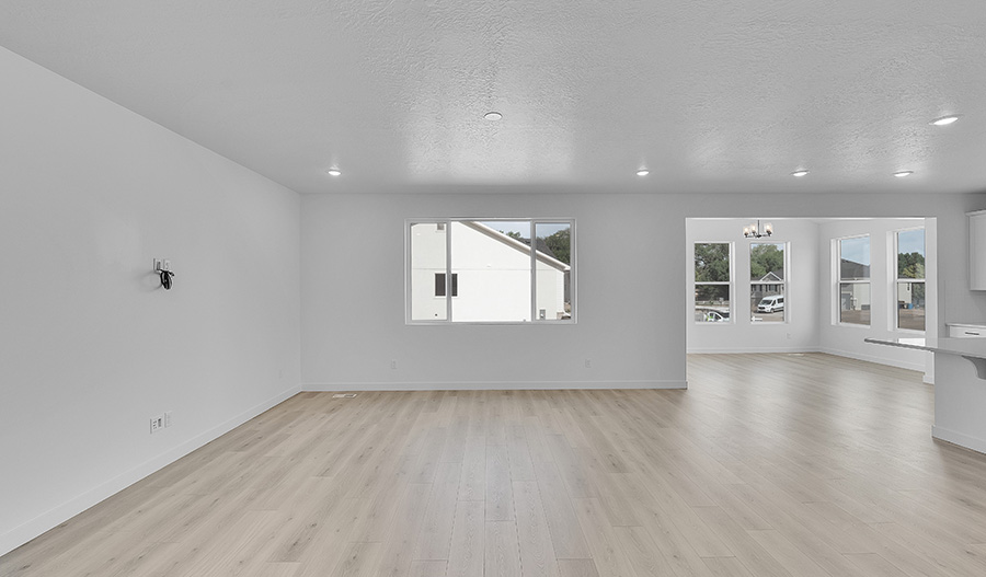 Great Room of the Daniel floor plan