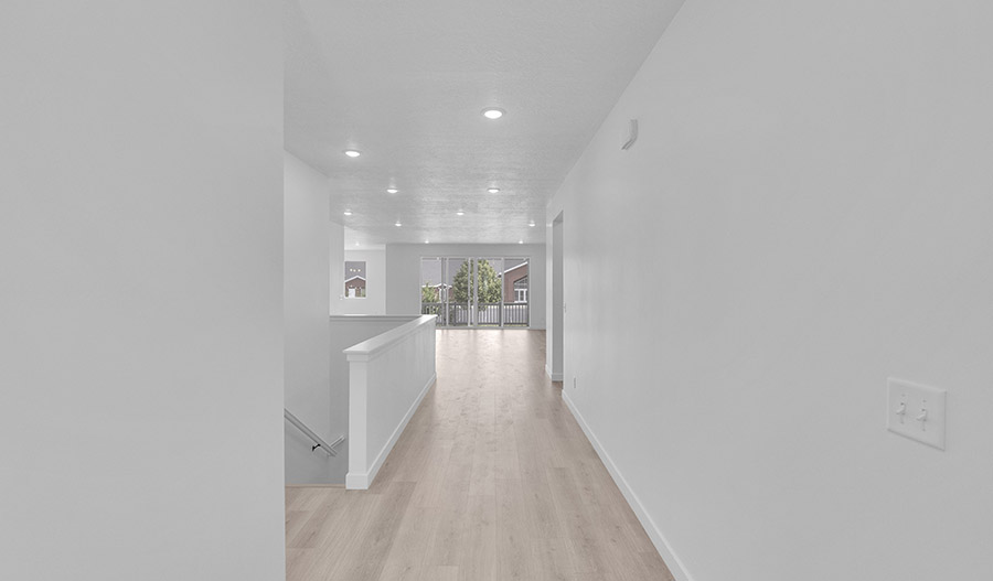 Hallway of the Delaney floor plan