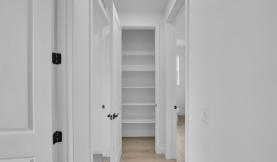Closet of the Delaney floor plan