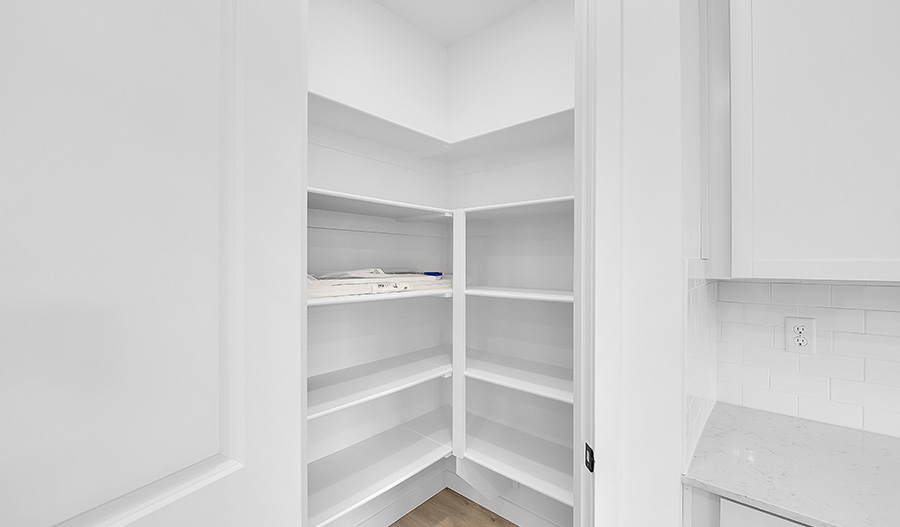 Pantry of the Delaney floor plan