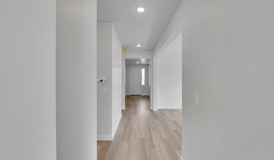 Entry of the Dearborn floor plan