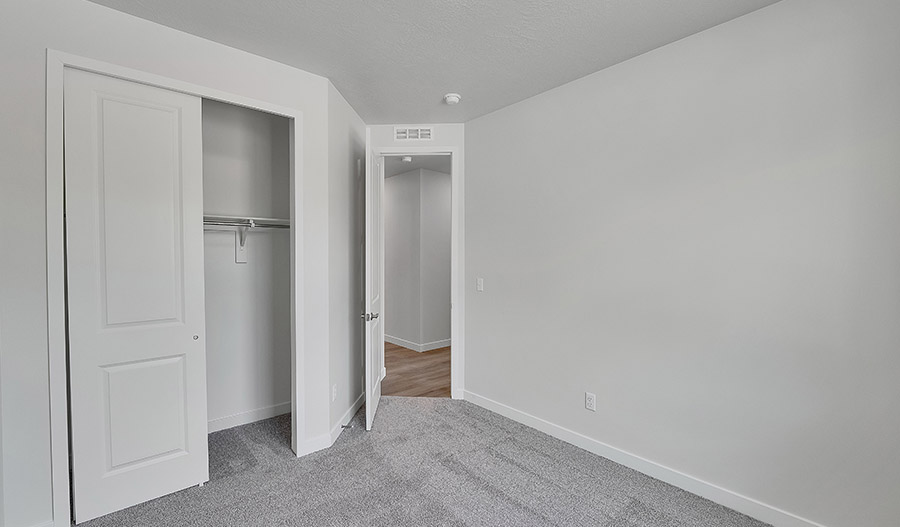 Bedroom of the Dearborn floor plan