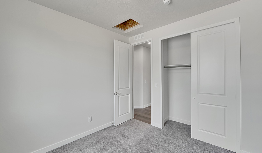 Bedroom of the Dearborn floor plan