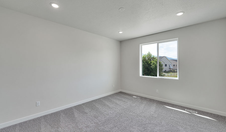 Bedroom of the Dearborn floor plan