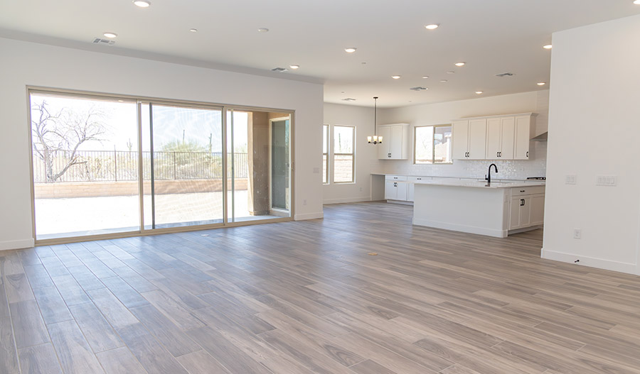 Great Room of the Holbrook floor plan