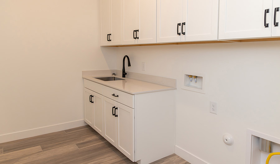 Laundry Room of the Holbrook floor plan