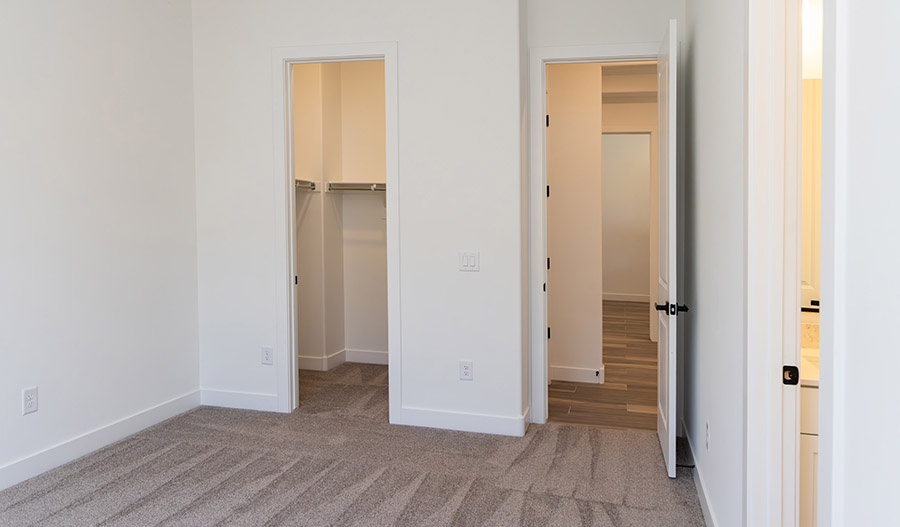 Bedroom of the Hanford floor plan
