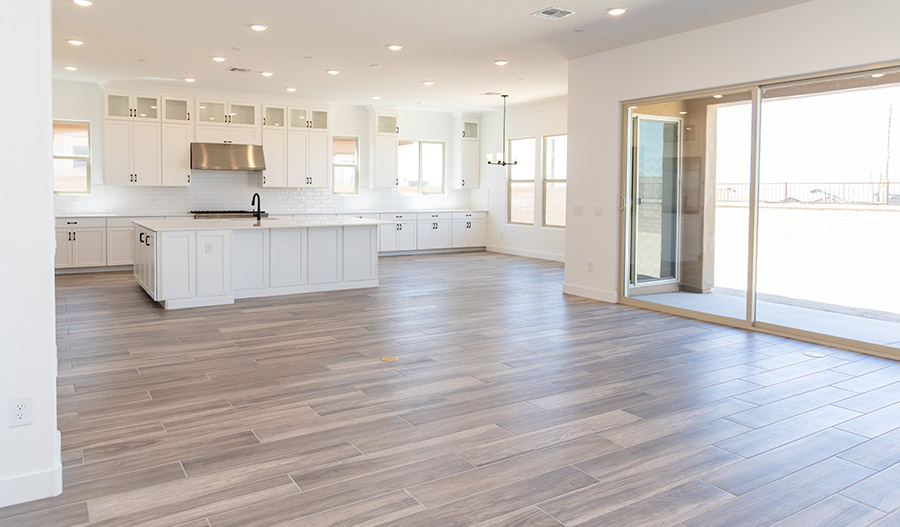 Great Room of the Hanford floor plan
