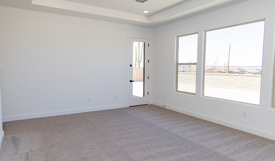 Bedroom of the Hanford floor plan