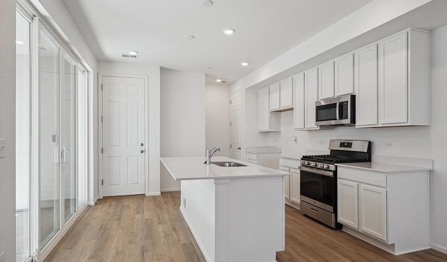 Kitchen of the Boston floor plan