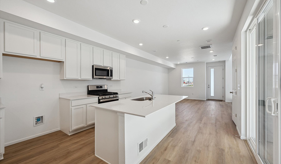 Kitchen of the Boston floor plan