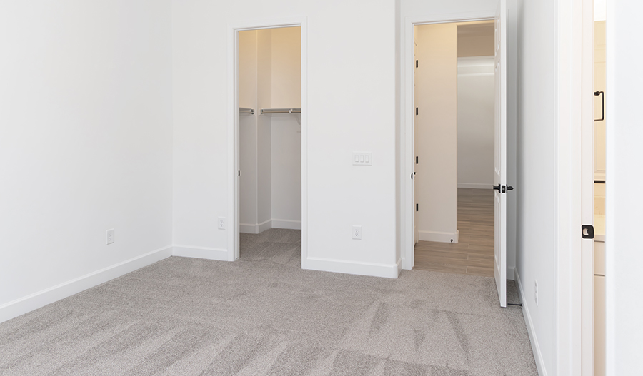 Bedroom of the Hanford floor plan