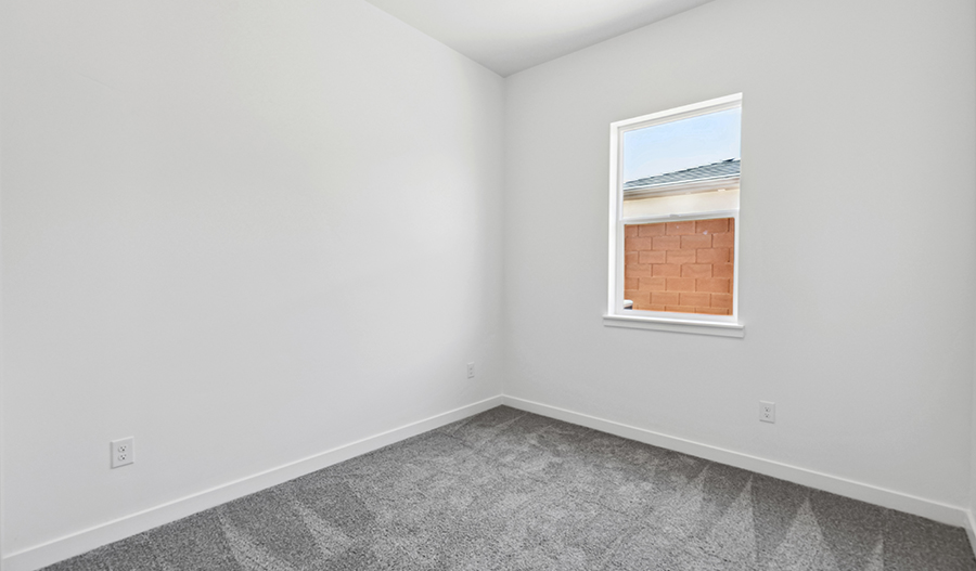Bedroom of the Dearborn floor plan