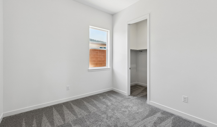 Bedroom of the Dearborn floor plan