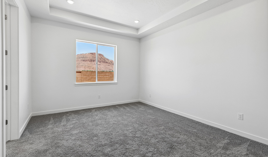 Bedroom of the Dearborn floor plan