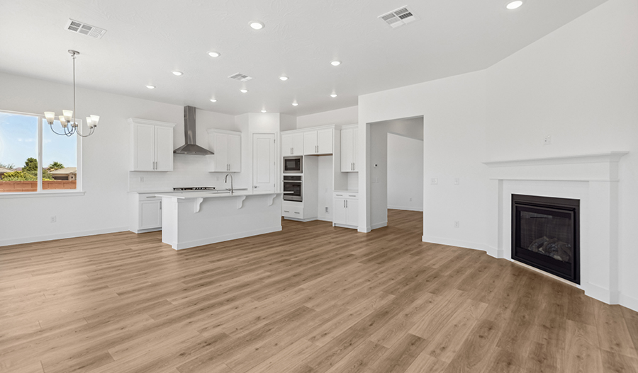 Great Room of the Dearborn floor plan