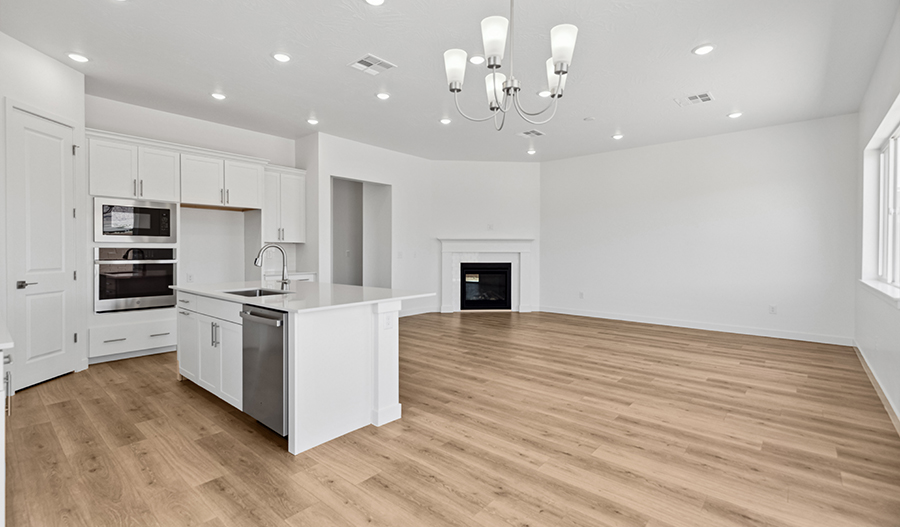 Kitchen of the Dearborn floor plan